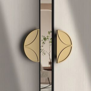 Poignée <span class=keywords><strong>de</strong></span> <span class=keywords><strong>porte</strong></span> moderne <span class=keywords><strong>en</strong></span> cuir vert bronze, <span class=keywords><strong>en</strong></span> alliage d'aluminium électroplaqué, pour portes <span class=keywords><strong>en</strong></span> <span class=keywords><strong>bois</strong></span> et projets <span class=keywords><strong>de</strong></span> clubs - Product Image 1
