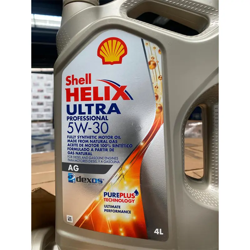 Shell Helix Ultra 5W-30 Volledige Synthetische Ultieme Prestaties Motor Olie Glijmiddel 4 Liter