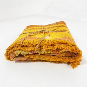 Alfombra de Picnic de algodón 100% reciclada INS, mantas tejidas, manta gruesa como una torre de playa, suave y perfecta - Product Image 2