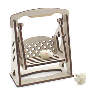 Kit de bricolaje de columpio de madera para niños, juguete educativo STEM para aprendizaje científico, modelo para niños de 4 a 6 años - Product Image 4