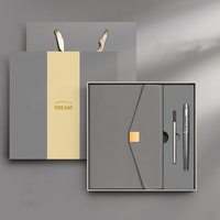 Ensemble cadeau de luxe pour carnet de notes exécutif, journal, planificateur, stylo, avec logo personnalisé, promotions, entreprise, écologique, papier A5, impression UV