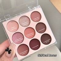 Palette de fards à paupières SHAQINUO aux couleurs vives, scintillante et mate, facile à estomper, maquillage quotidien essentiel, look naturel et glamour