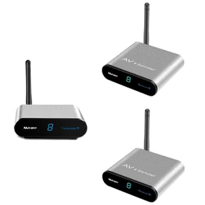 Trasmettitore Audio/Video Wireless 2 ricevitore con funzione di trasmissione IR ricevitore TV Box a distanza di trasmissione 200m