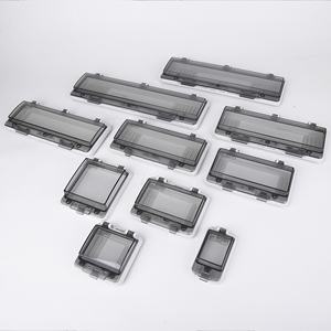 2-24way PC tahan api kustom tahan air tahan debu segel transparan pelindung jendela kap distribusi kotak penutup persimpangan - Product Image 2