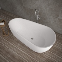 Vente directe d'usine, baignoires simples, mini-baignoires en acrylique pur, baignoires autoportantes, baignoires de trempage