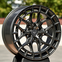 Jantes de camion Viaol forgées à rayons fendus Aero Ring 17 18 20 22 24 pouces 6x135 6x139.7 Bronze compatibles avec Silverado Tahoe 4Runner