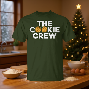 T-shirt da uomo The Cookie Crew Christmas Baking con un simpatico design natalizio - Product Image 2