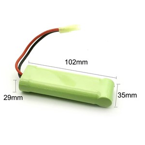 แบตเตอรี่นิกเกิลเมทัลไฮไดรด์ 8.4V 1600mAh ชาร์จได้ สำหรับของเล่นปืนไฟฟ้า - Product Image 2