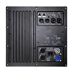 Tự làm loa siêu trầm Tấm khuếch đại 2 kênh <span class=keywords><strong>DSP</strong></span> khuếch đại công suất chuyên nghiệp Class D khuếch đại mô-đun cho hoạt động loa dòng mảng - Product Image 1