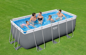 Bestway 56456 rettangolare con struttura in acciaio piscina fuori terra piscina quadrata in PVC per bambini e <span class=keywords><strong>neonati</strong></span> - Product Image 3