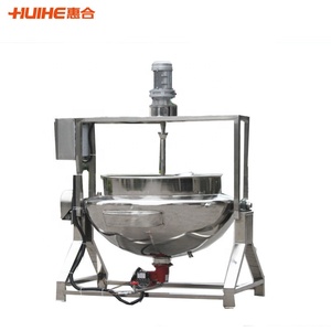 Gas Steam Electrical Vertical Tilting Jacketed Kettle Cooking Pot <strong>Boiler</strong> With Agitator - Product Image 1