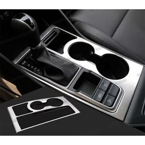 Molduras de Acero Inoxidable para el Panel de Cambios del Automóvil, para <span class=keywords><strong>Hyundai</strong></span> <span class=keywords><strong>Tucson</strong></span> <span class=keywords><strong>2015</strong></span> 2016 2017 2018, Accesorios Interiores Cromados - Product Image 3