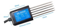Mesurer l'humidité du sol Température Humidité EC PH NPK 4-20mA 0-5V RS485 Modbus Capteur de sol