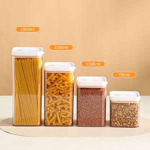 Vente flash <span class=keywords><strong>METKA</strong></span>, 36 pièces, contenants de stockage carrés en PET+silicone de qualité alimentaire, étanches à l'air, scellés sous vide pour une conservation des aliments de qualité supérieure - Product Image 4