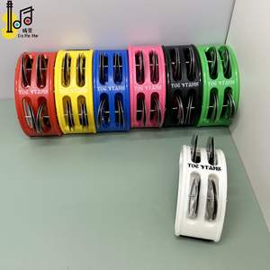 Logo personalizzato stampa del piede <span class=keywords><strong>tamburello</strong></span> la batteria tamburelli di danza a percussione per bambini e adulti festa di nozze ktv favor toy - Product Image 2