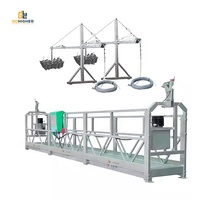 Plateforme suspendue motorisée ZLP, plateforme élévatrice ZLP630 ZLP800, nacelle électrique pour le nettoyage des façades et l'accès aux chantiers