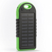 Banque d'énergie solaire 4000mAh banques d'alimentation sans fil avec logo imprimé personnalisé gratuit