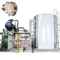 Machine à glace en paillettes industrielle Haiyue de 20, 30, 35, 40 et 50 tonnes pour abattoirs, fabriquée en Chine
