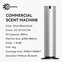 Diffuseur de parfum d'huile essentielle électrique de système de livraison de parfum de machine de diffuseur d'arome commercial de 800ml avec le contrôle d'application