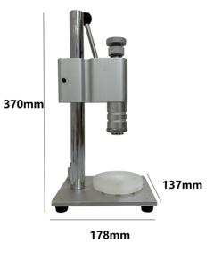 Macchina per la chiusura della macchina per la chiusura della macchina per il profumo di plastica Semi automatica e pneumatica in vetro - Product Image 2