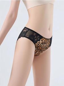 Slip da Donna di Alta Qualità con Stampa Leopardata, Vita Alta Elasticizzata, Sexy, Antistatici e Traspiranti - Product Image 4