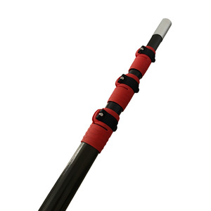Perche <span class=keywords><strong>télescopique</strong></span> multifonctionnelle en fibre de carbone pour jardin extérieur, pour élagage de branches hautes, scie, <span class=keywords><strong>manche</strong></span> d'extension de 6 m pour outils de nettoyage - Product Image 1