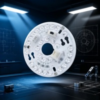 Panel de Luz LED de 15W con Certificación ERP ETL, 6000K Integrado, Regulable, Reemplazo para Ventilador de Techo, Magnético, Retrofit para Techo
