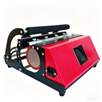 Presse à chaud semi-automatique professionnelle pour gobelets de 30 oz, avec écran LCD numérique, machine de sublimation pour impression de tasses DIY, cadeau promotionnel