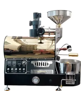 Yüksek kaliteli otomatik 1KG ev kavurma kahve kavurma makinesi