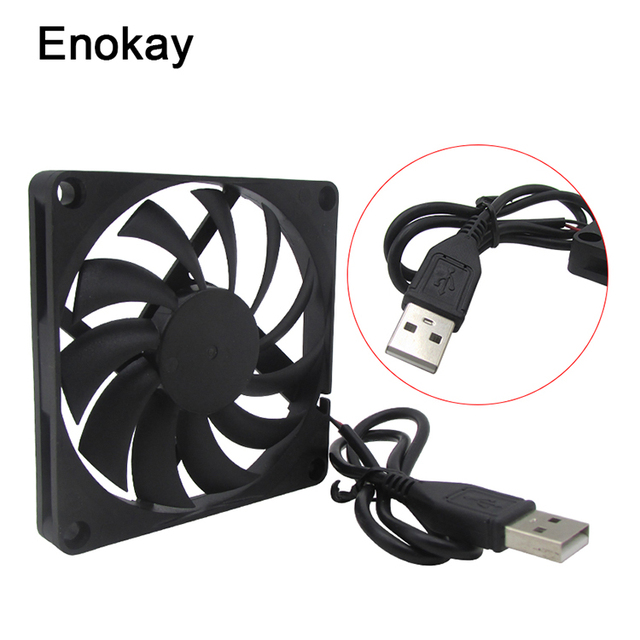 OEM High-quality 80MM 5V USB 80x80x10mm 8cm 8010 Brushless DC Cooling Cooler PC CPU Computer Case Fan