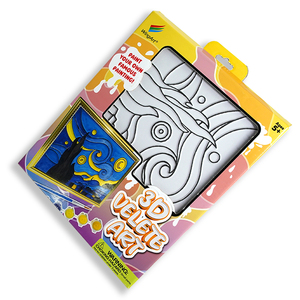 Nuovi Prodotti Creativi Kit di Pittura Acrilica su Tela di Velluto Fai-da-Te Kit di Pittura a Numeri Arte 3D in Velluto - La <span class=keywords><strong>Notte</strong></span> <span class=keywords><strong>Stellata</strong></span> - Product Image 1