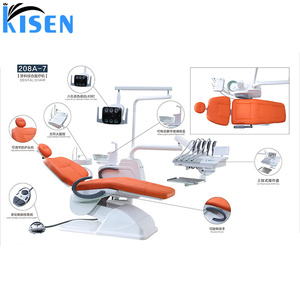 Fauteuil dentaire complet réglable Kisen Foshan, fauteuil de traitement dentaire de haute qualité, équipements de clinique pour cabinet dentaire moderne - Product Image 5