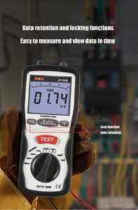 DT-5505 Professional Insulation Resistance Tester with 60G&Omega; Detection, LCD Display, Auto Power Off <strong>Electrical</strong> <strong>Testing</strong> Equipment - Product Image 2