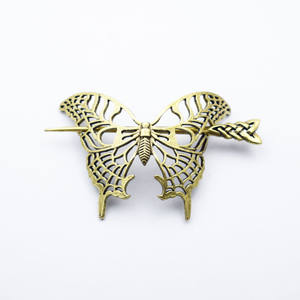 نورس شجرة التنين فايكنغ الحياة Barrette Celtic عقدة ويكا Celtic عقدة دبوس الشعر خمر اكسسوارات مجوهرات الزفاف - Product Image 2