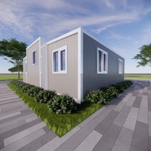 조립식 컨테이너 하우스 슈퍼마켓 입구 거실 책상 건물 주방 쇼핑몰 - Product Image 4