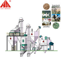 Machine de traitement de palettes d'aliments pour animaux, prix d'usine