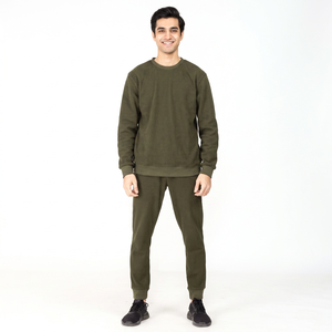 Vente chaude Survêtement pour homme personnalisé Doublure en polaire Survêtement sur mesure pour homme Jogging - Product Image 1