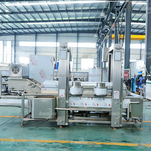 Pollo Industrial grasa patatas fritas máquina de freír continua profunda patatas fritas rollos de primavera máquina <span class=keywords><strong>freidora</strong></span> <span class=keywords><strong>precio</strong></span> - Product Image 4