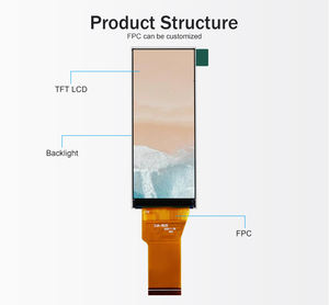 Polcd 3,<span class=keywords><strong>2</strong></span> Zoll 30 Pin ST7701S SPI 16 BIT RGB 320x820 LCD-Panel - Product Image 5