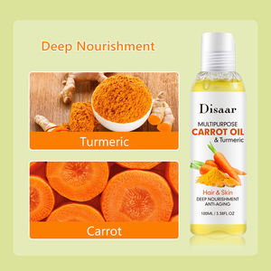 Oem Disaar Açafrão & Cenoura Óleo Corporal Multipurpose Nutritivo Suave Hair & Skin Reduzir Rugas Pele Massagem Corporal Óleo Essencial - Product Image 6