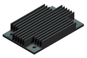 الألومنيوم الشخصي بالوعة الحرارة CNC بالقطع الألومنيوم etrued heatsinks غرفة التبريد شعاعي الصمام heatsinks - Product Image 3