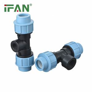 Conector de Tubo IFAN a Precio Económico, 20-110 mm, Accesorios de Riego, Conexión de Compresión de PP, Accesorios de Compresión de HDPE para Uso con Agua - Product Image 4