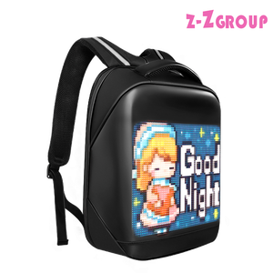 Tas olahraga Led, tas olahraga LED kontrol aplikasi seluler ransel LED dinamis warna penuh tampilan layar Led 3D ransel pintar Led Promosi - Product Image 5