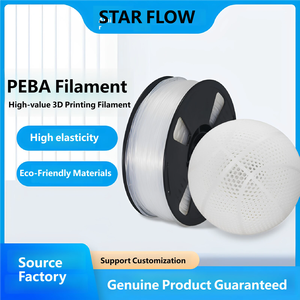 Filament d'impression 3D élastique PEBA 1,75 mm multicolore, résistant, anti-colmatage, pour soutien de semelles intérieures confortables - Product Image 6