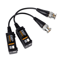 Adaptateur transmetteur vidéo 1ch 8MPAHD/CVI/TVI pour caméras CCTV