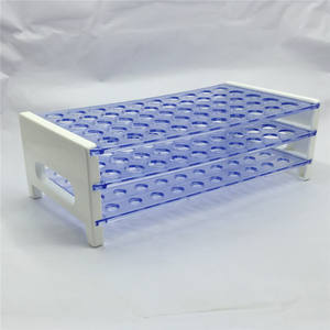 Nuevo Soporte para Tubos de Ensayo de Plástico Kang, 3 Niveles Desmontables, 13mm 16mm 18mm, Material PP Resistente a Químicos - Product Image 3
