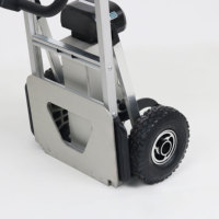 EmssRobot Hopper X Chariot monte-escalier motorisé pliable et portable en aluminium robuste, capacité de charge 200 kg, OEM