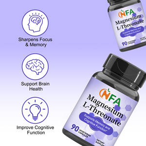 Capsules de L-thréonate de magnésium OEM ODM avec cellulose végétale de magnésium – Améliore la mémoire, la concentration cognitive et la fonction cognitive - Product Image 4