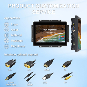 Tùy chỉnh kích thước 15 inch 15.6 inch 17 inch 19 inch 21 inch hiển thị độ sáng cao cảm ứng điện dung công nghiệp màn hình Màn hình - Product Image 4