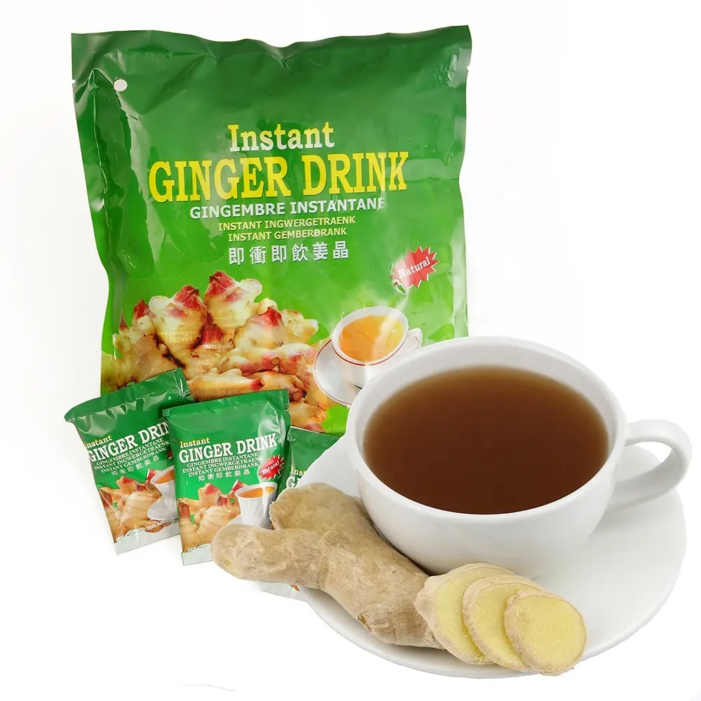 Private Label OEM top quality Instant Honeyed Ginger Powder Herbal Tea Honey Drink